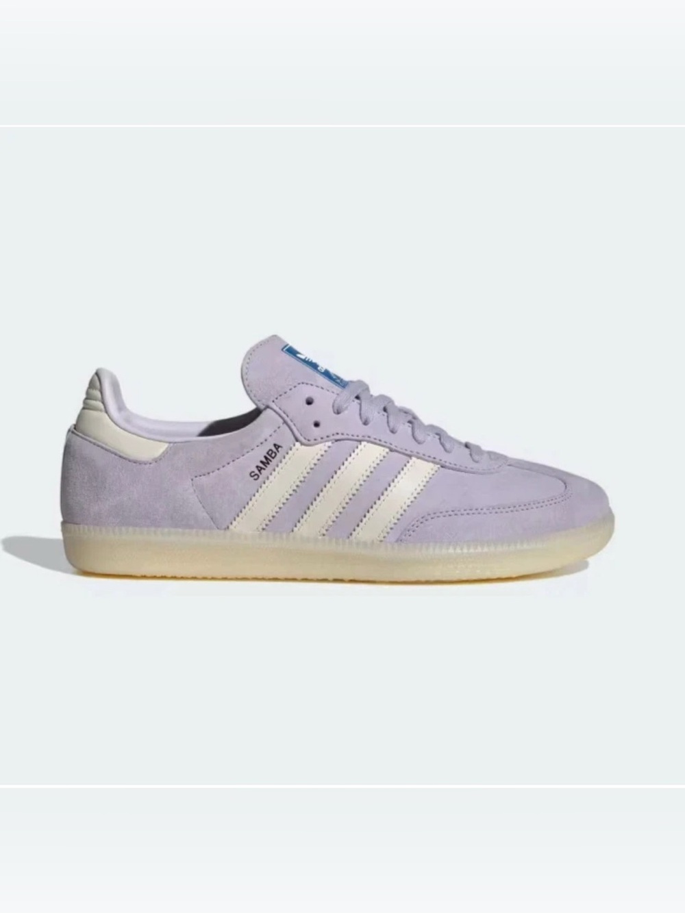 adidas Samba OG Shoes Silver Dawn IG6176 Men 9.5/Women 10.5